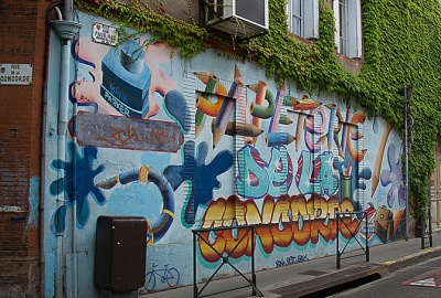 Strašák majitelů nemovitostí - to je graffiti