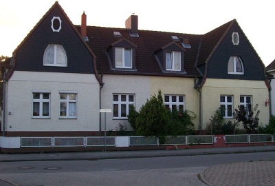 Mezonetové byty jsou umístěny ve stylových domech, MrsMyerDE/de.wikipedia.org/