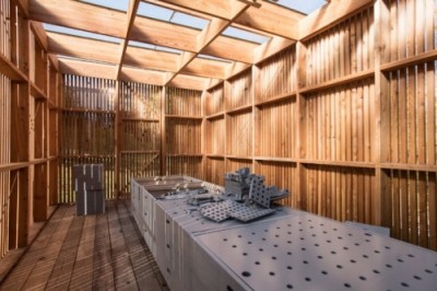Didaktická venkovní herna, Huť architektury – vítěz veřejného hlasování v kategorii Dřevěná hřiště – malá